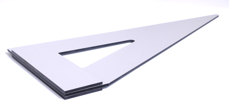 Кутник для різання скла з гіпотенузою, 300 х 140мм купити в Україні ...